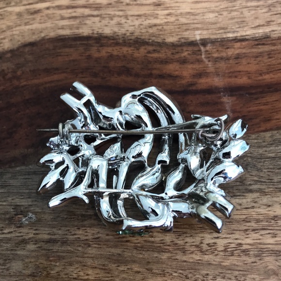 Vintage Rhinestone Brooch - Picture 2 of 3